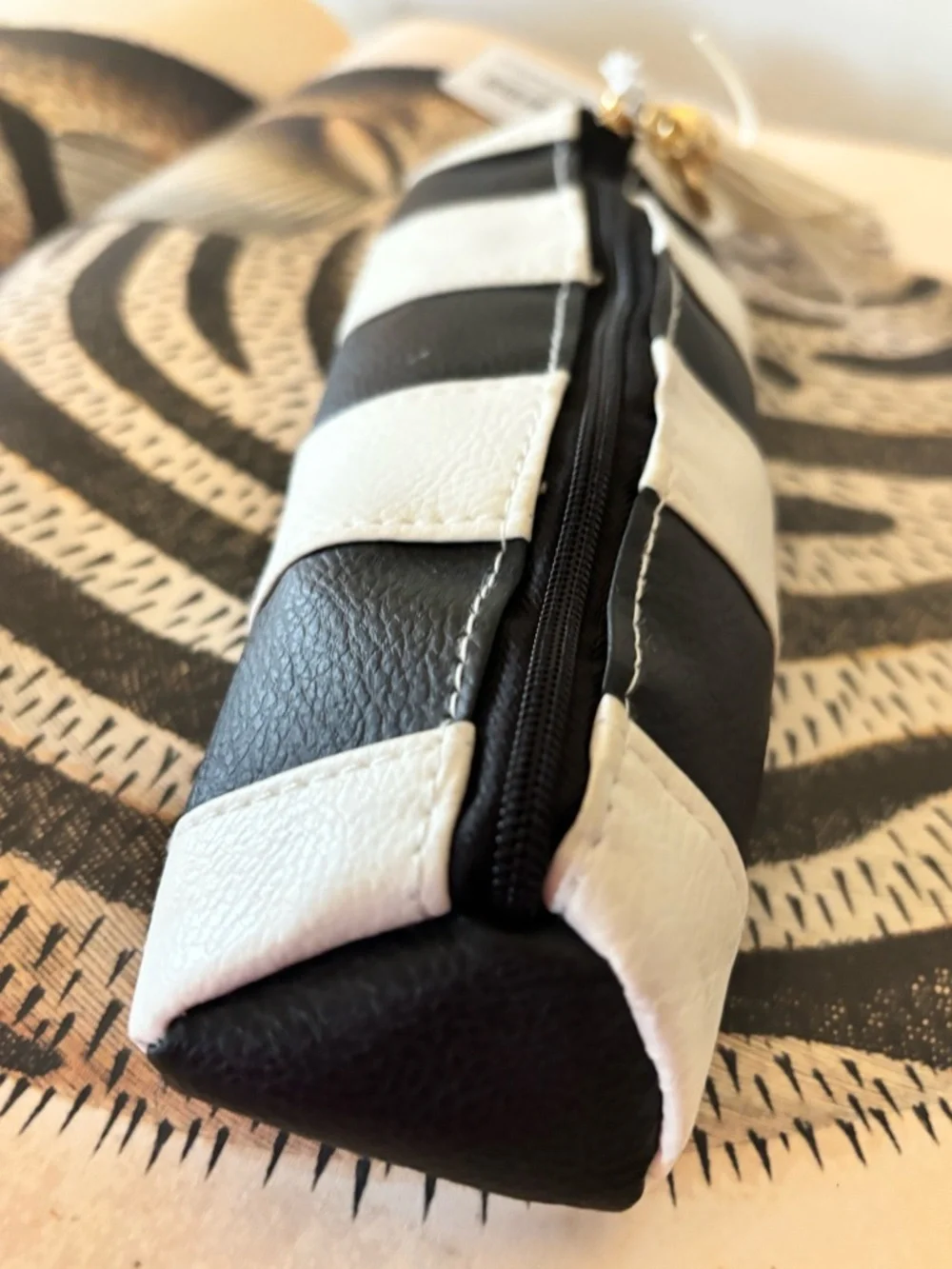 C.R. Gibson Pencil Pouch B/W - From Paper Source